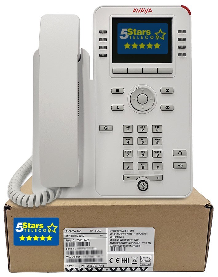 Avaya J179 IP Phone *White* (700513469) Brand New, 1 Year Warranty