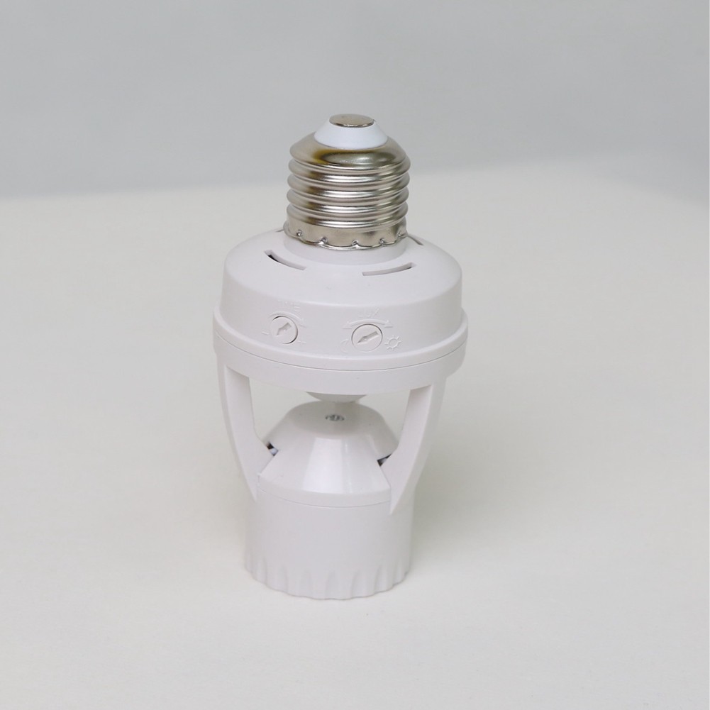 360 Degrees PIR Human Induction Motion Sensor LED Night Lamp Socket Base7596