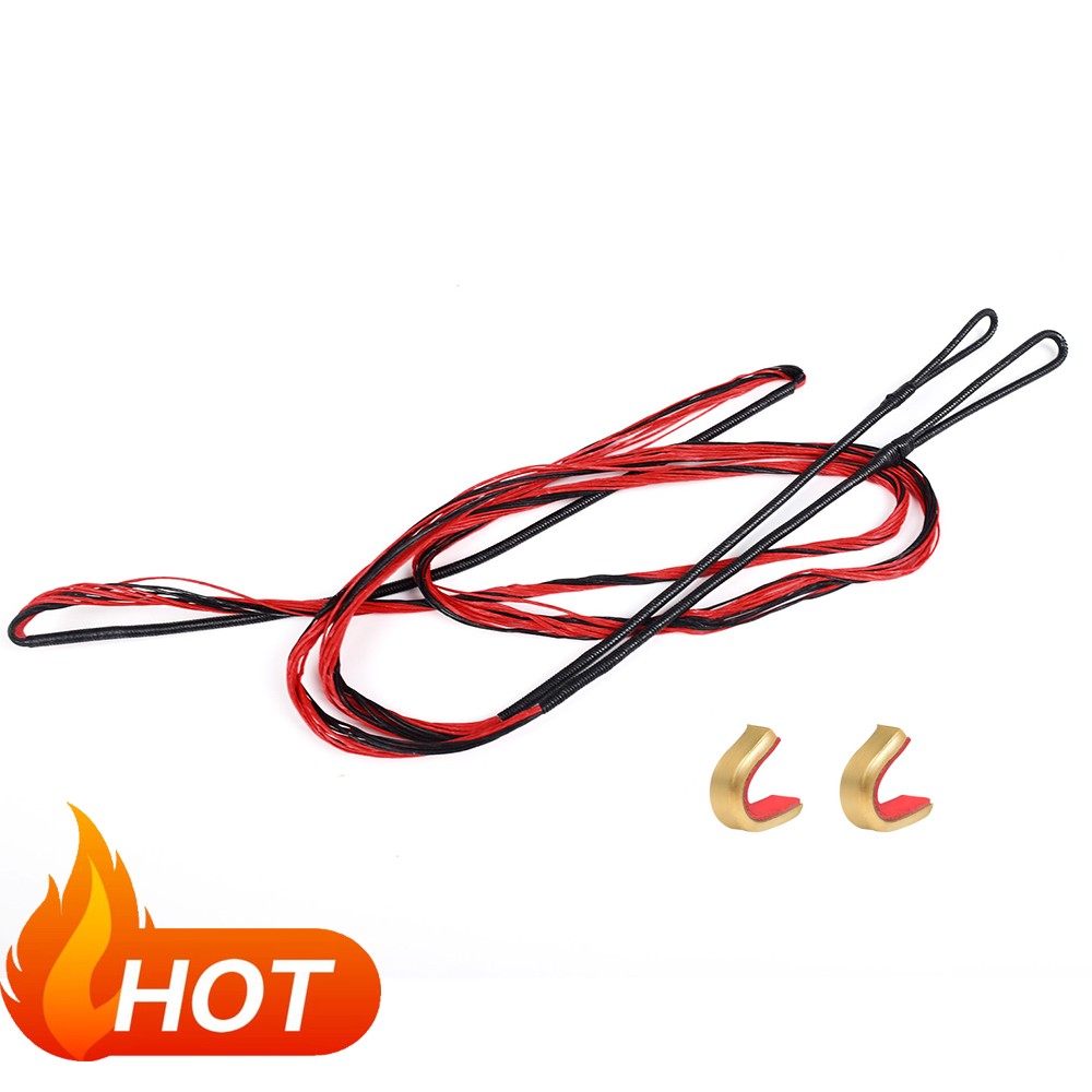 Archery Recurve Bow String for AMO 56 to 62 inch 14-16 Strands Recurve Long Bows