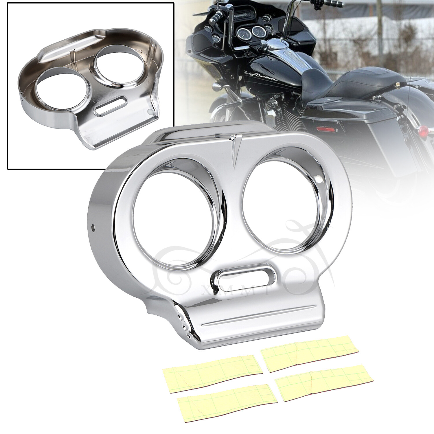 Gauge Cover Nacelle Housing Fairing Fit For Harley Road Glide EFI FLTRI FLTRU