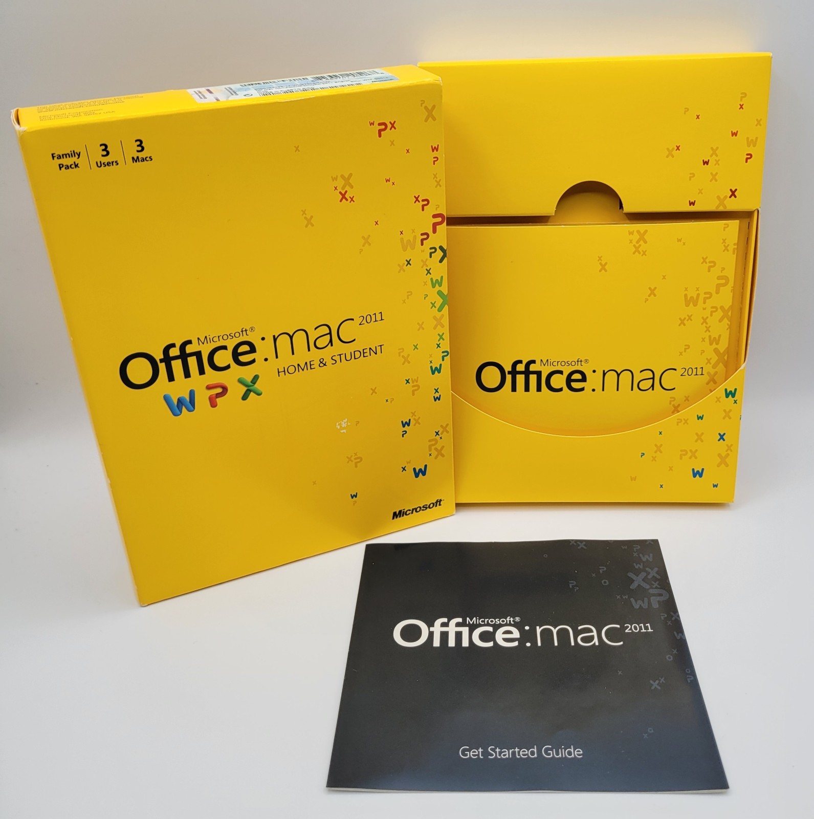 Official Microsoft Office Mac 2011 Home & Student with Product Key