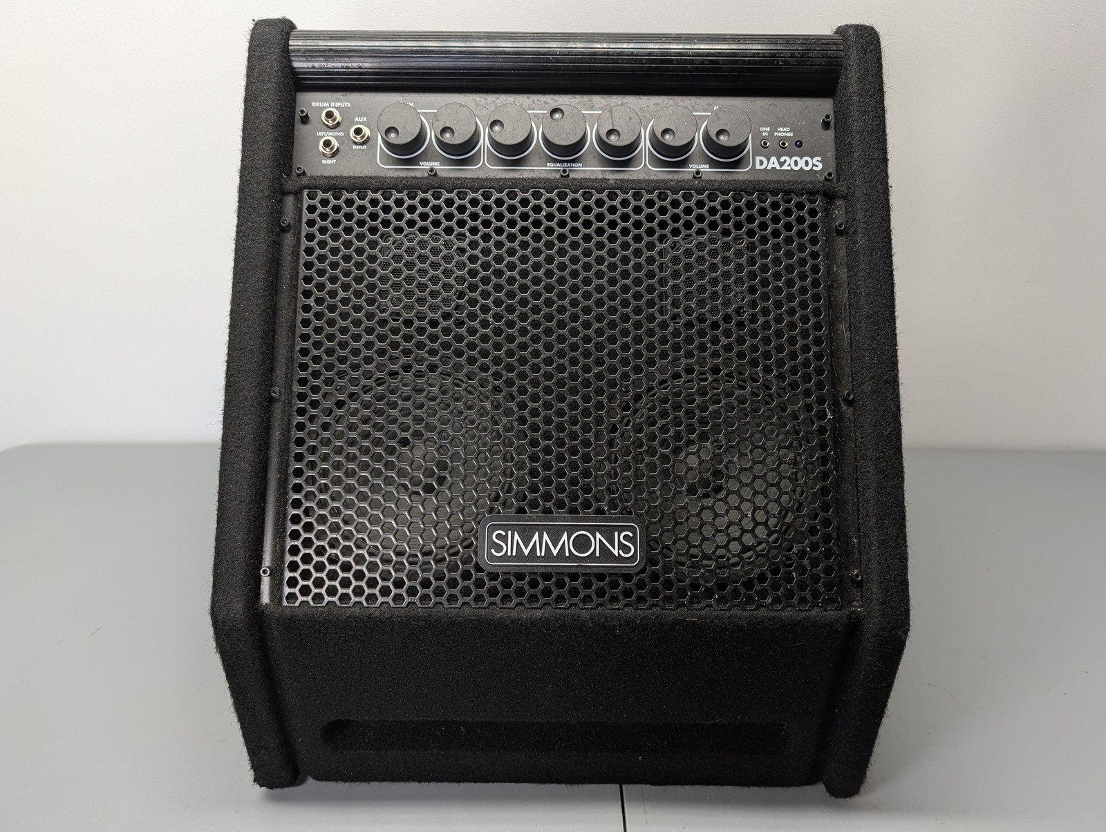 Simmons DA200S Drum Amplifier Monitor 200W Powered Speaker Pro Audio Amp