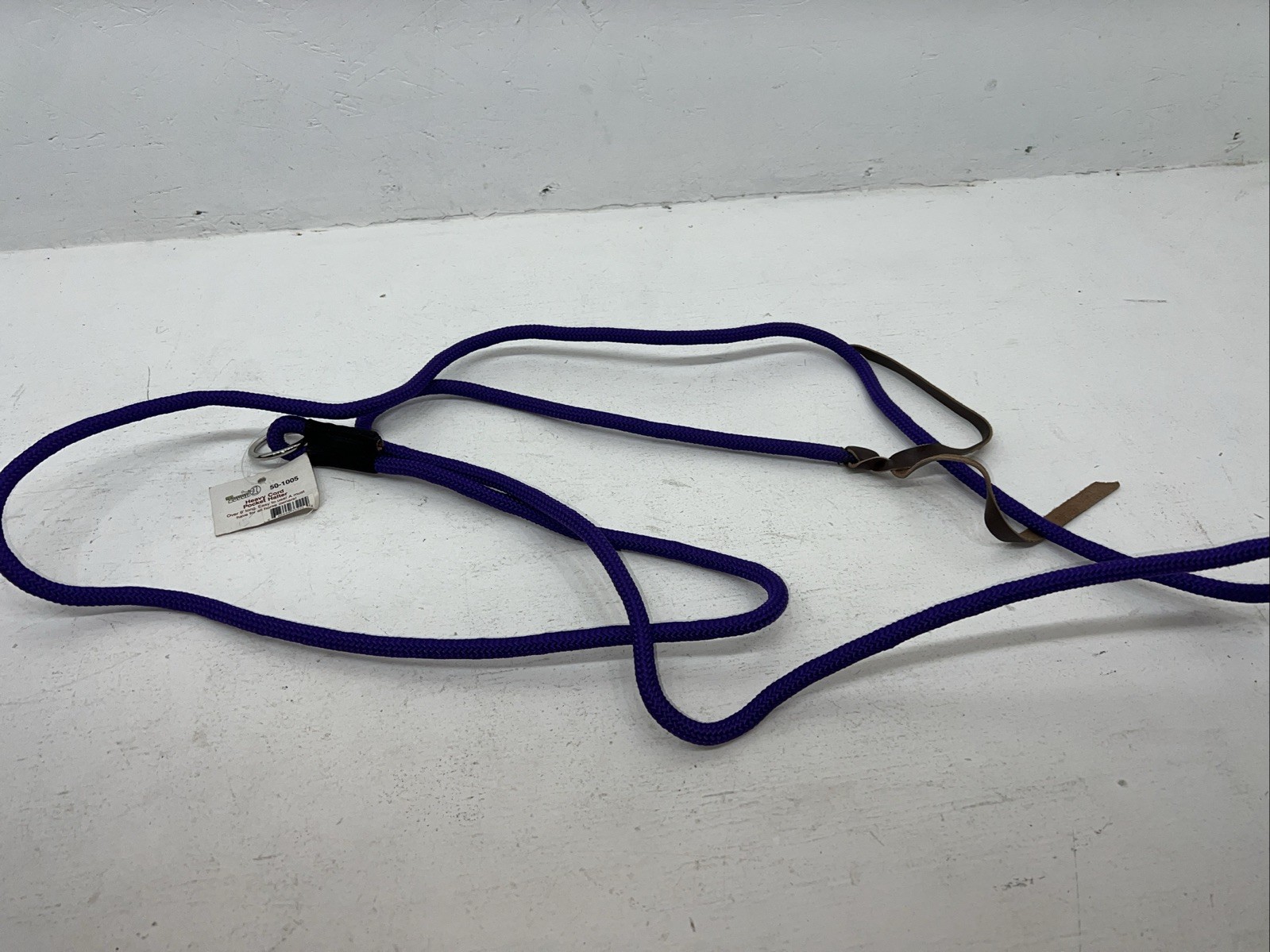 New Tough 1 Purple Heavy Cord Pocket Halter #50-1005 H-501