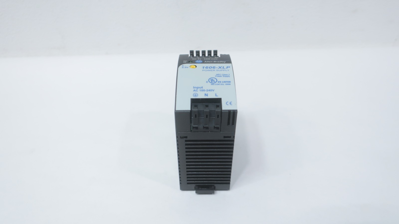 Allen Bradley 1606-XLP15A Power Supply 25w 5-5.5v-dc 5a Amp 100-240v-ac Ser A