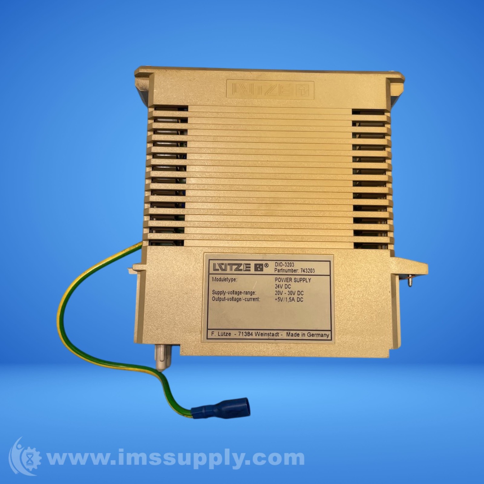Lutze 743203 Power Supply Module 4891
