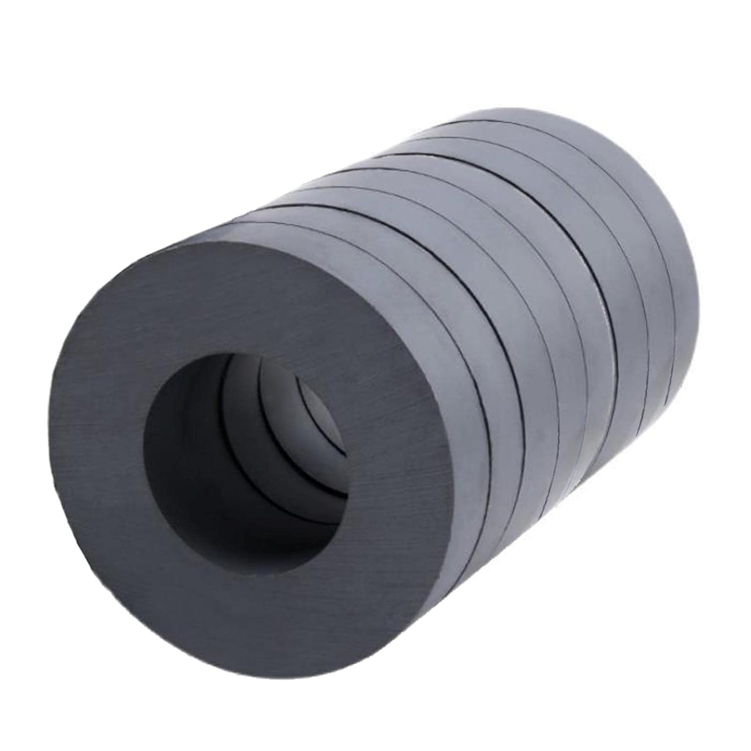Ferrite Ring Magnets with Holes,Od40 X ID22 X 8Mm round Disc Donut Circle Hole M