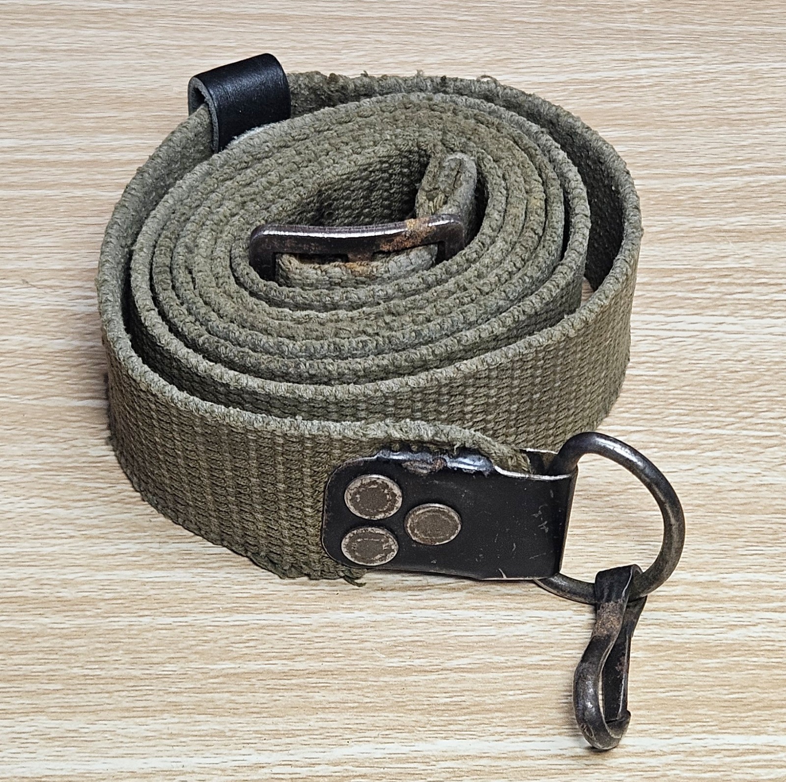 Authentic Bulgarian Green Canvas Military Surplus Rifle Sling fits H&k SKS