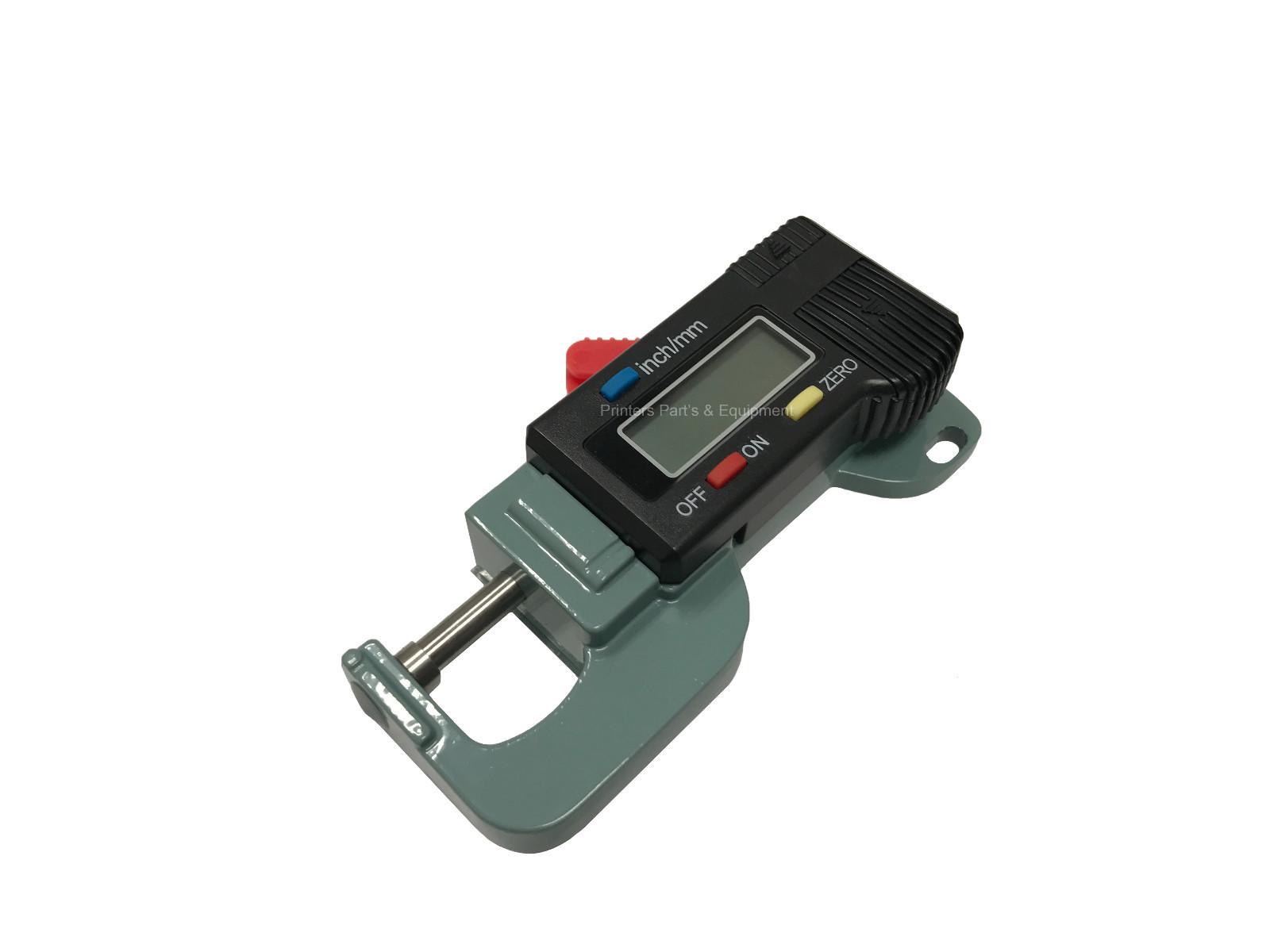 Digital Thickness Gauge For Paper Measurement Pocket Size 14.96mm Range Metal
