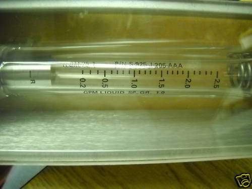 BROOKS INSTRUMENTS 1305EJ19CJ2BA FLOWMETER 200PSIG NNB!
