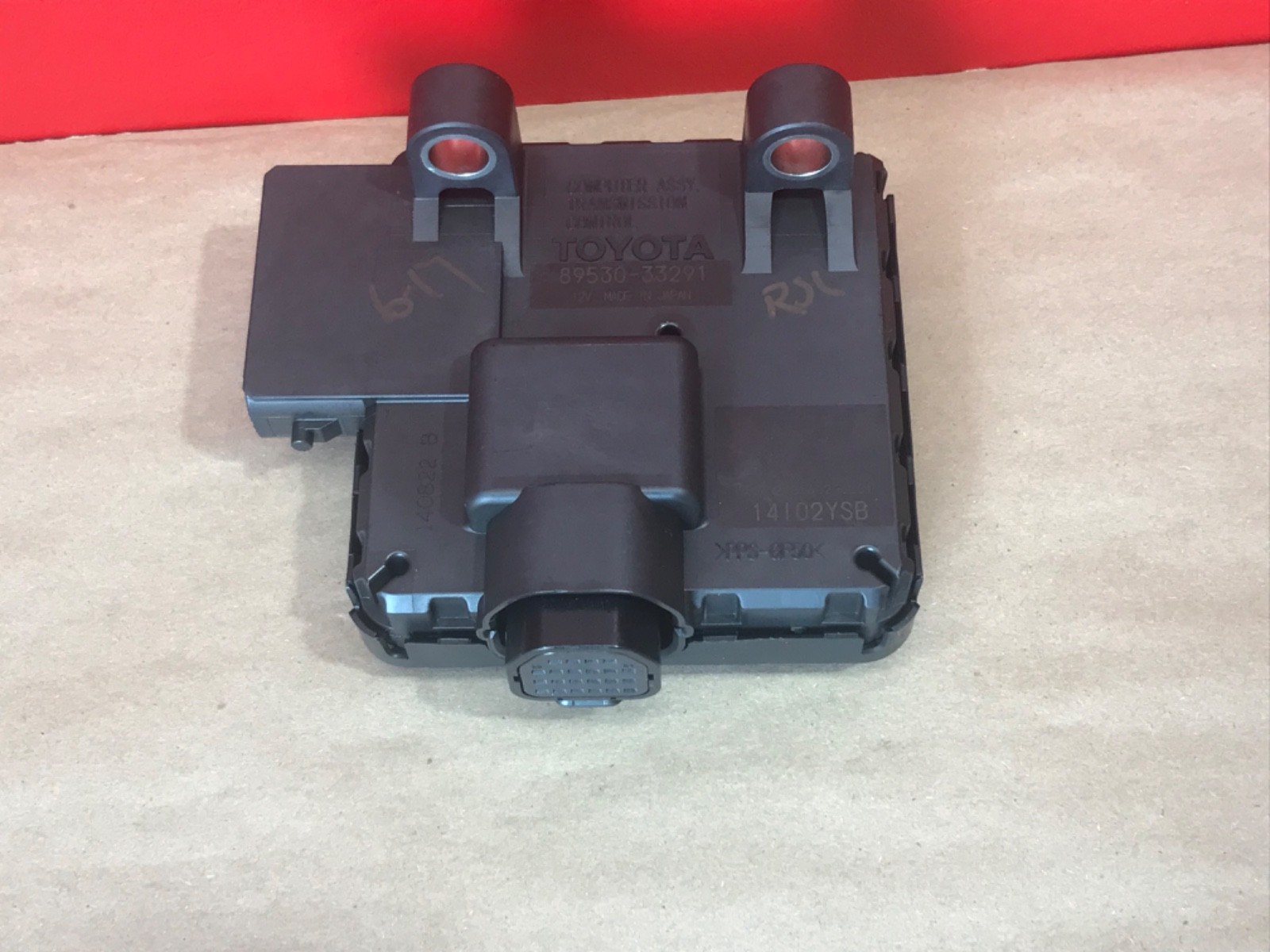 13-15 Lexus ES350 3.5L Transmission Computer Control Module Unit TCU 89530-33291