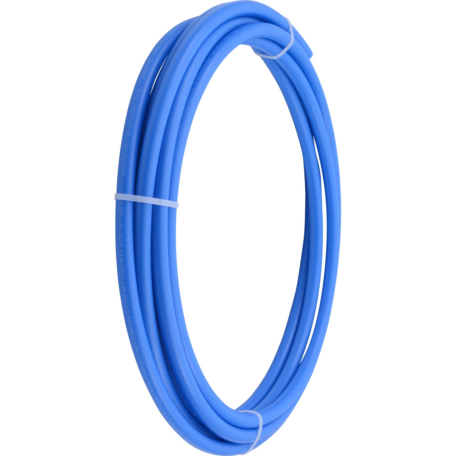 PEX B Pipe 1/2 Inch 25 Ft Potable Water Blue SharkBite U860B25