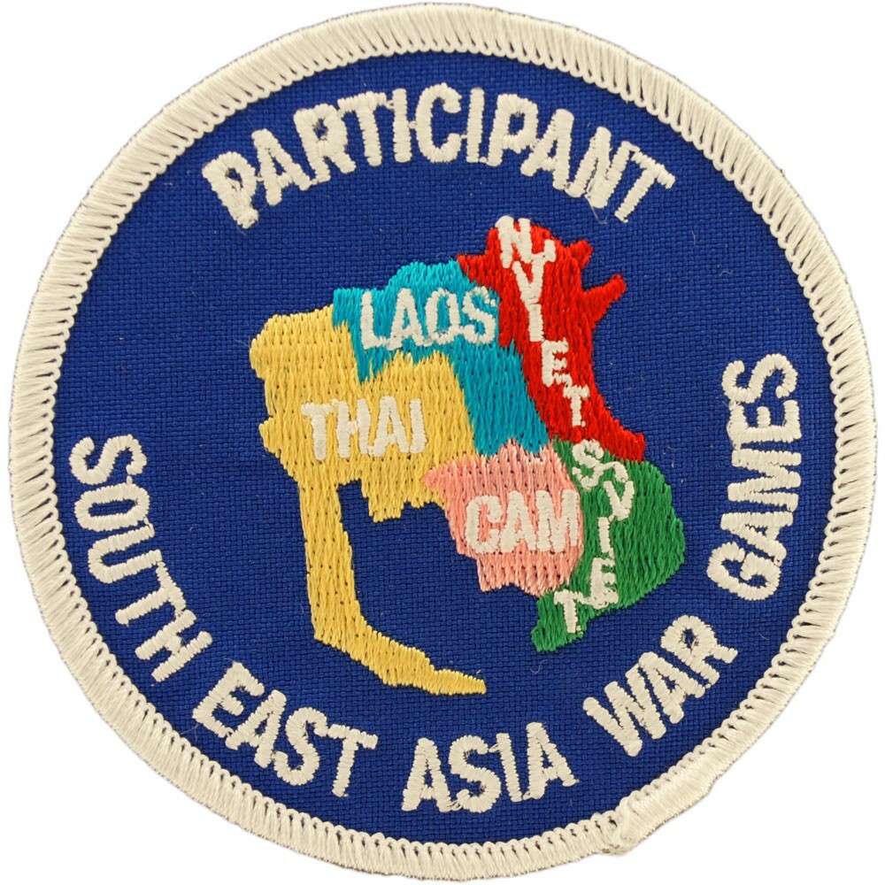 VIETNAM PARTICIPANT Embroidered Shoulder Patch (3") (0654)