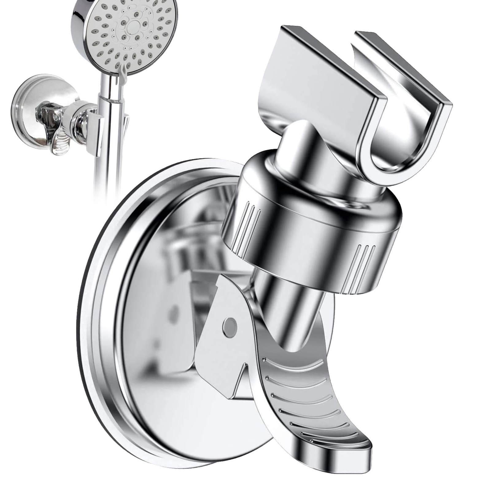 Strong Self-Adhesive Shower Head Holder Adjustable Wall Mount Shower Bracketd
