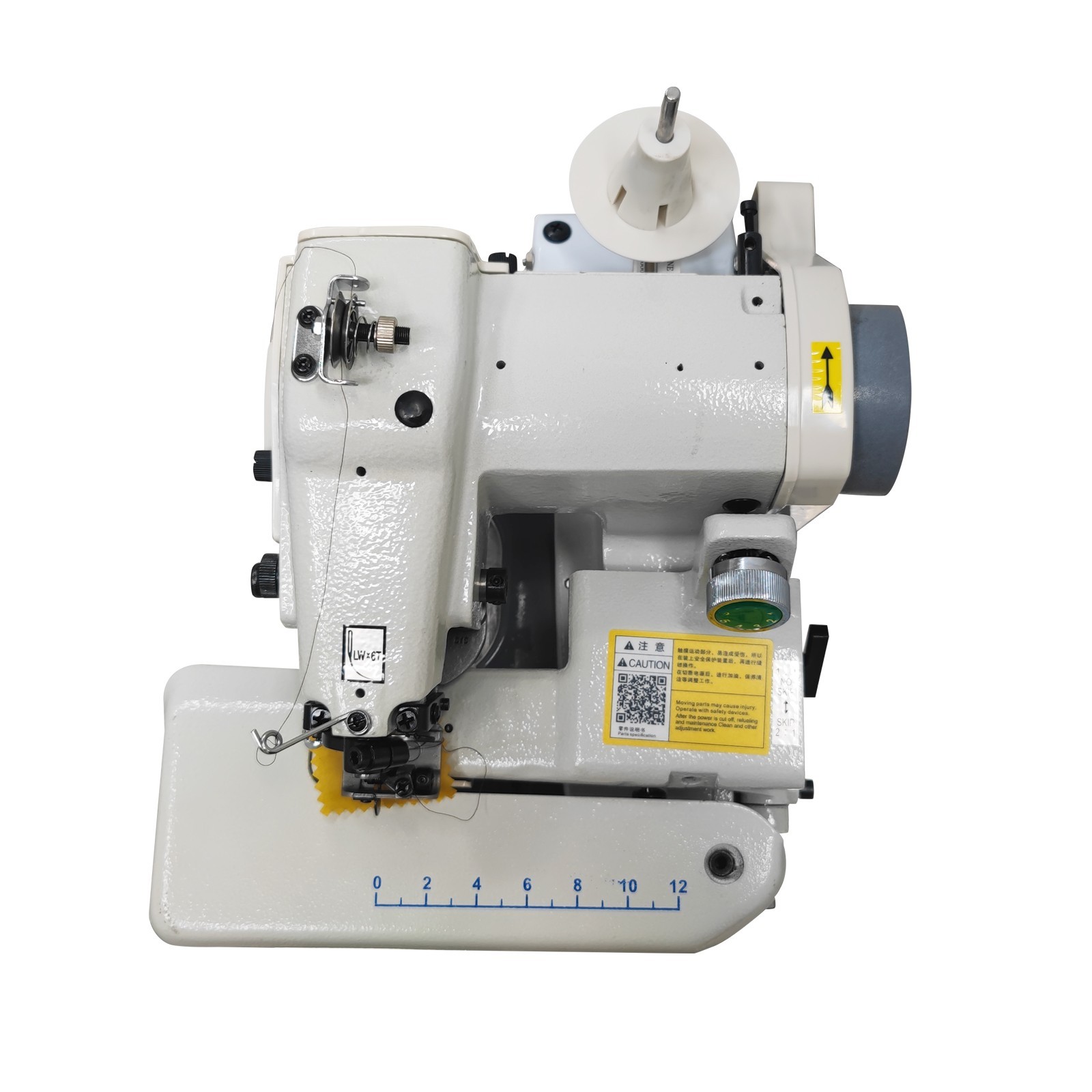 Portable Blindstitch Hem Chain Stitch Sewing Machine 1200 Stitches/Min 3-8mm