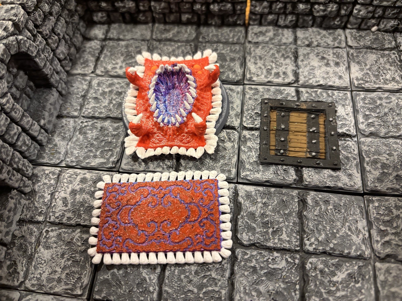 Mimics! Miniatures for Tabletop (Dungeons & Dragons, Pathfinder, etc), Colored