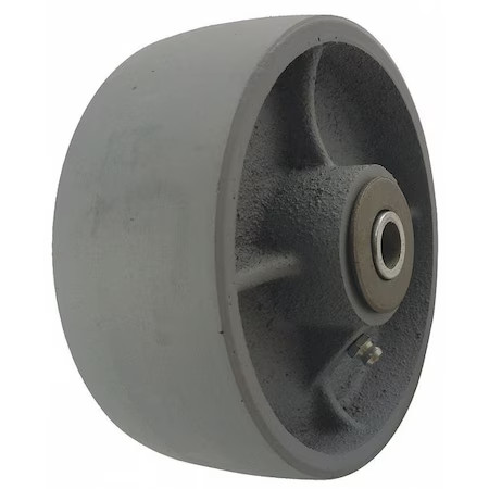Caster Wheel, Cast Iron, 5 In., 1385 Lb.,  125 Ci1h