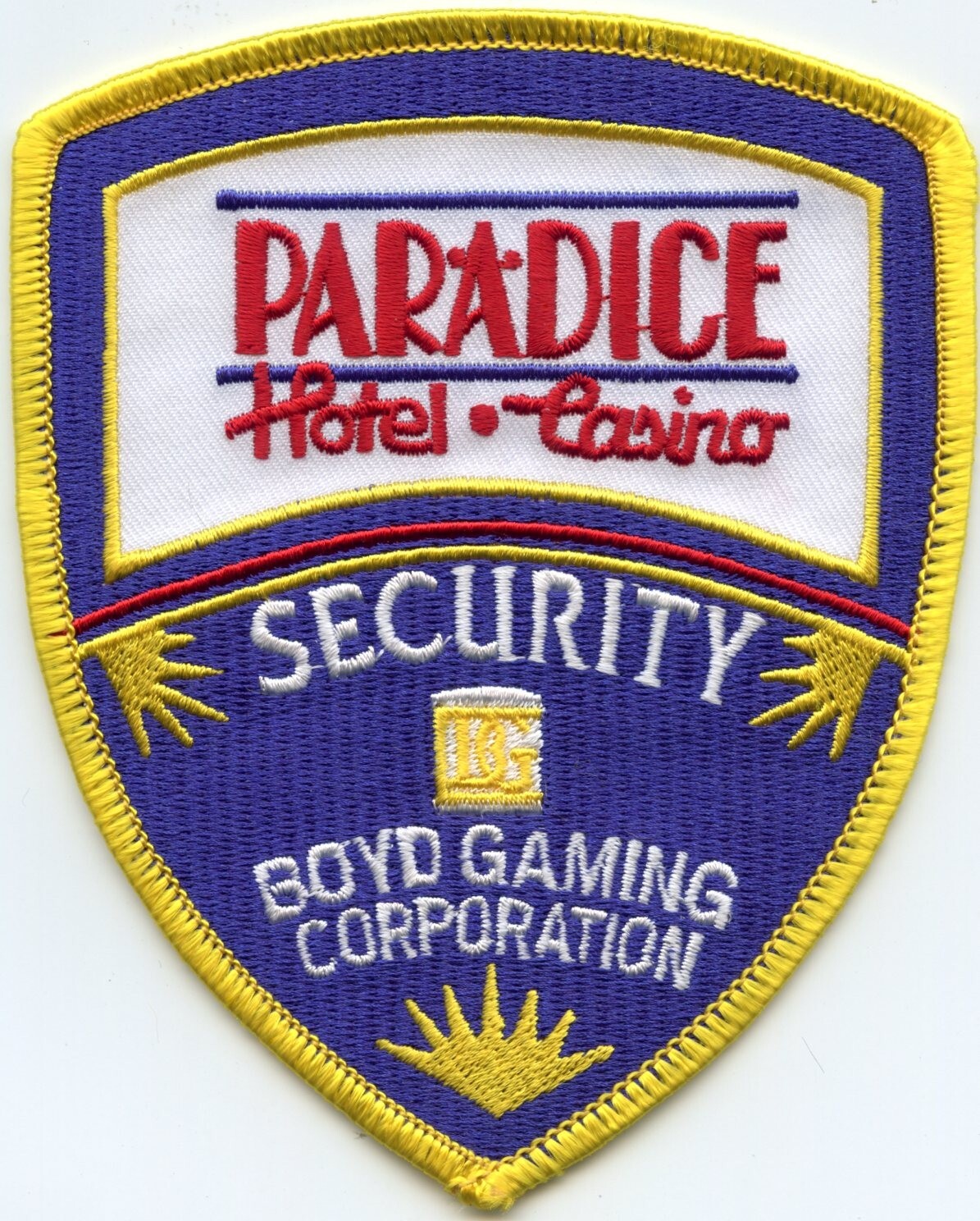 PARADICE HOTEL CASINO SECURITY BOYD GAMING East Peoria ILLINOIS police PATCH