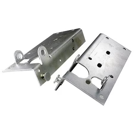 American Garage Door Supply Hb138 Bracket, Bottom Mount, 7 3/4 In L, Pk2