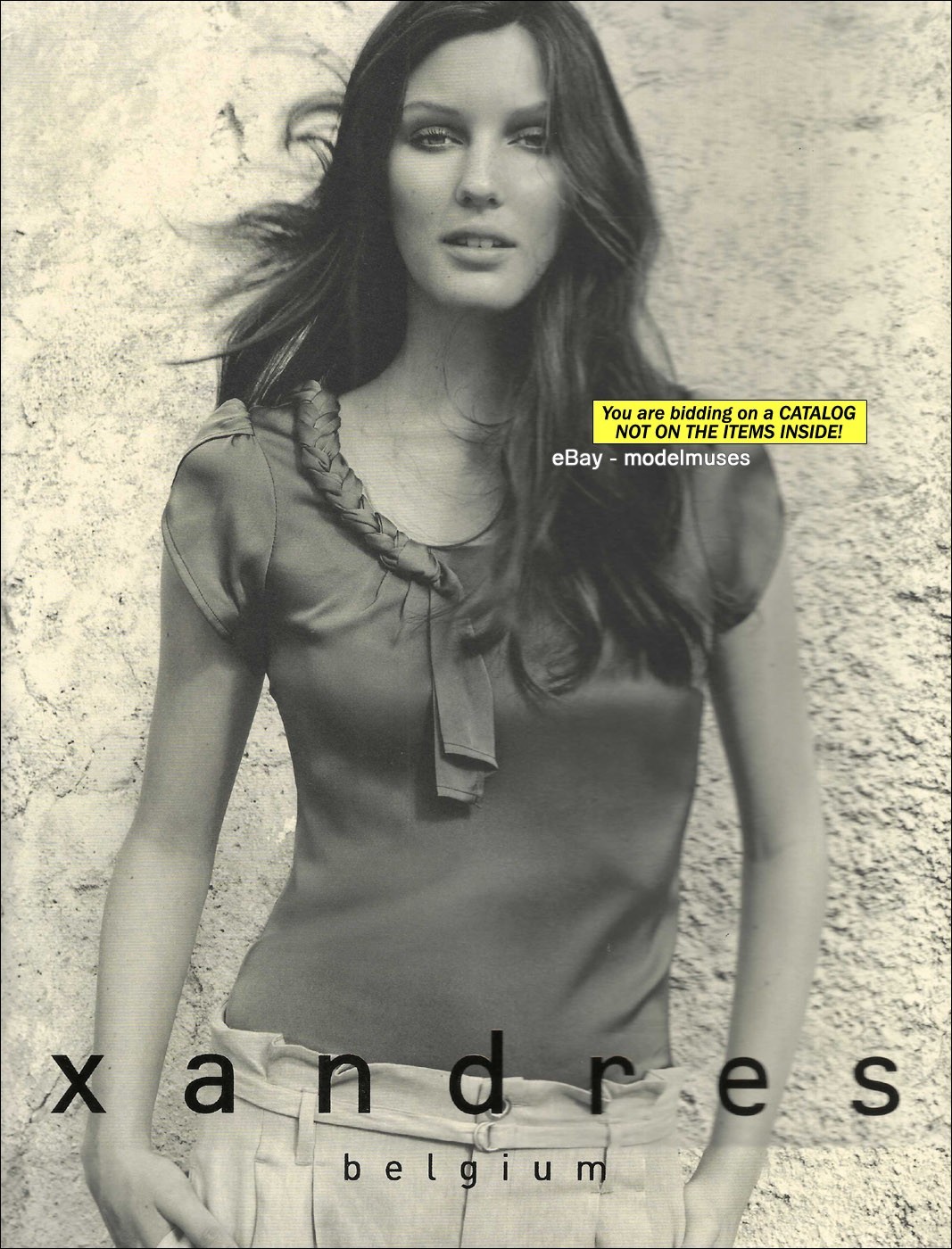 XANDRES Belgium Womenswear Fashion CATALOG Spring 2011 VERONIEK GIELKENS