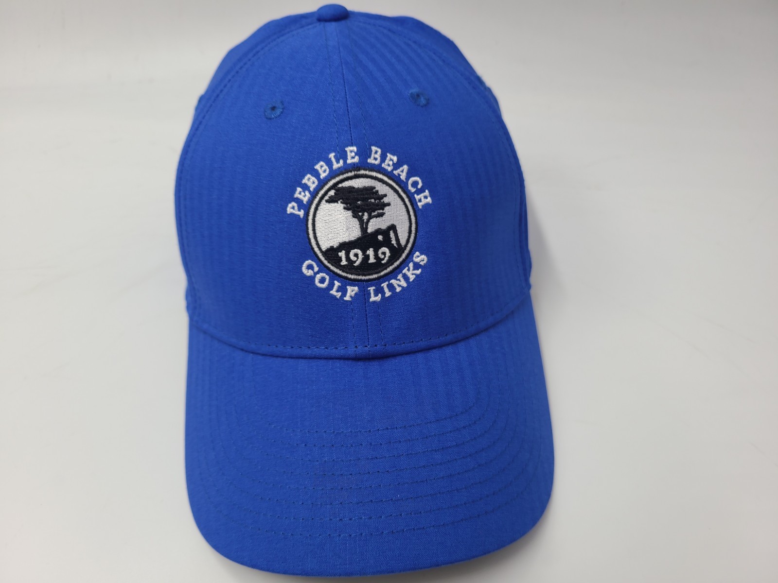 Pebble Beach Golf Links Nike Legacy91 Dri-Fit Strapback Adjustable Hat Cap Blue