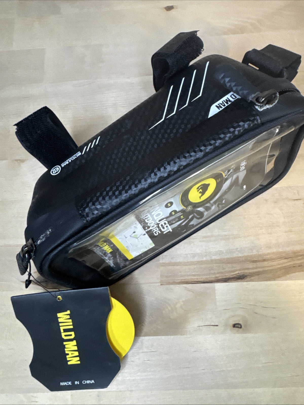 WILD MAN E2 Outdoor Bicycle Bag With 6.2inch Phone Case Waterproof