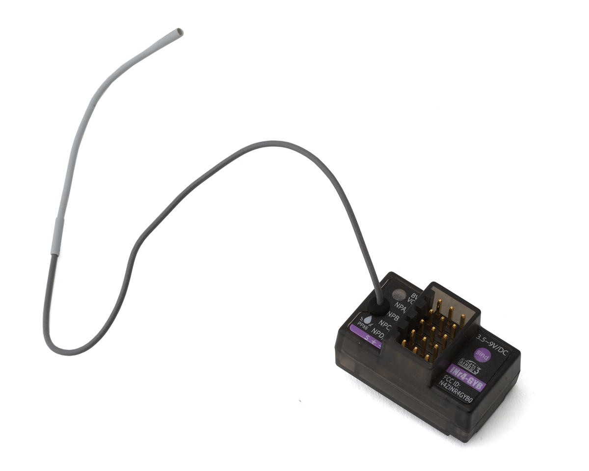 Flysky INR4-GYB 4-Channel 2.4GHz AFHDS3 ISM Receiver w/Gyro [FSY-INR4-GYB]