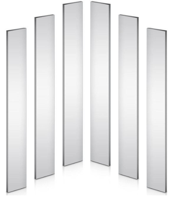 6 Pack 1084 Steel Metal for Knife Making Steel 1/8" x 1-1/2" x 12" Steel Flat