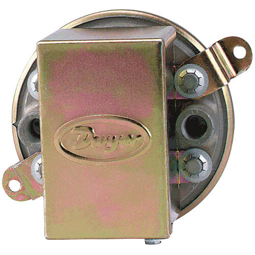Dwyer 1910-00 Compact Low Differential Pressure Switch, 0.07 - 0.15"