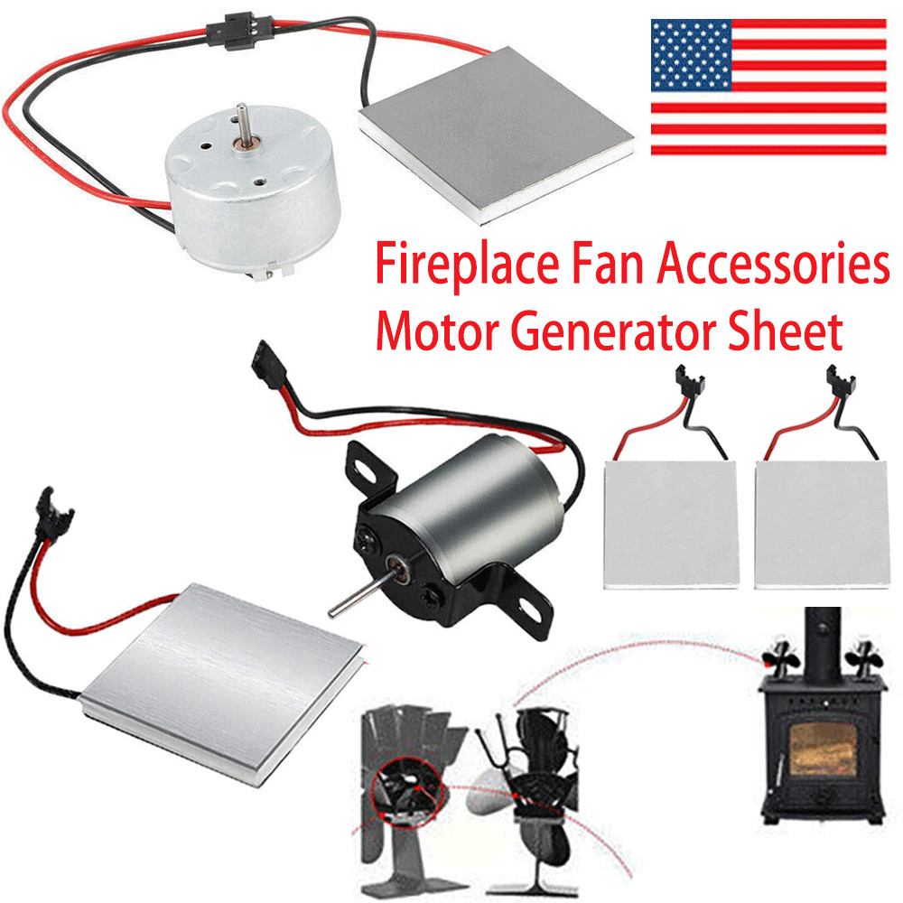 Fireplace Fan Motor Generator Sheet Board For Stove Burner Fans Heater Parts USA