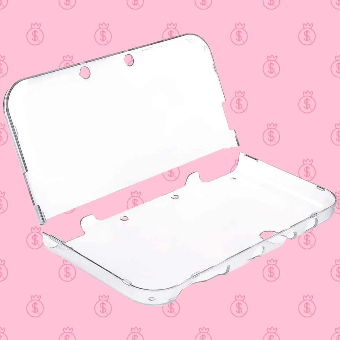 For New 2015 Nintendo 3DS XL/LL Clear Crystal Hard Shell Protective Case Cover