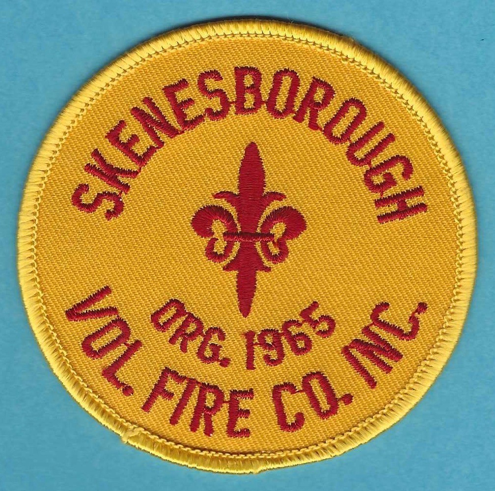 SKENESBOROUGH NEW YORK FIRE RESCUE PATCH