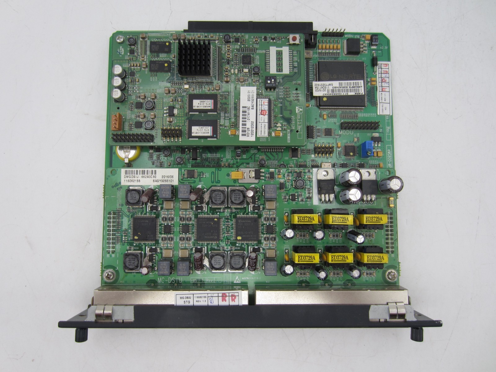 Vertical Summit-Ip 800 MPB VS-5530-08 Main Processor Board w/ VS-5537-128 Card