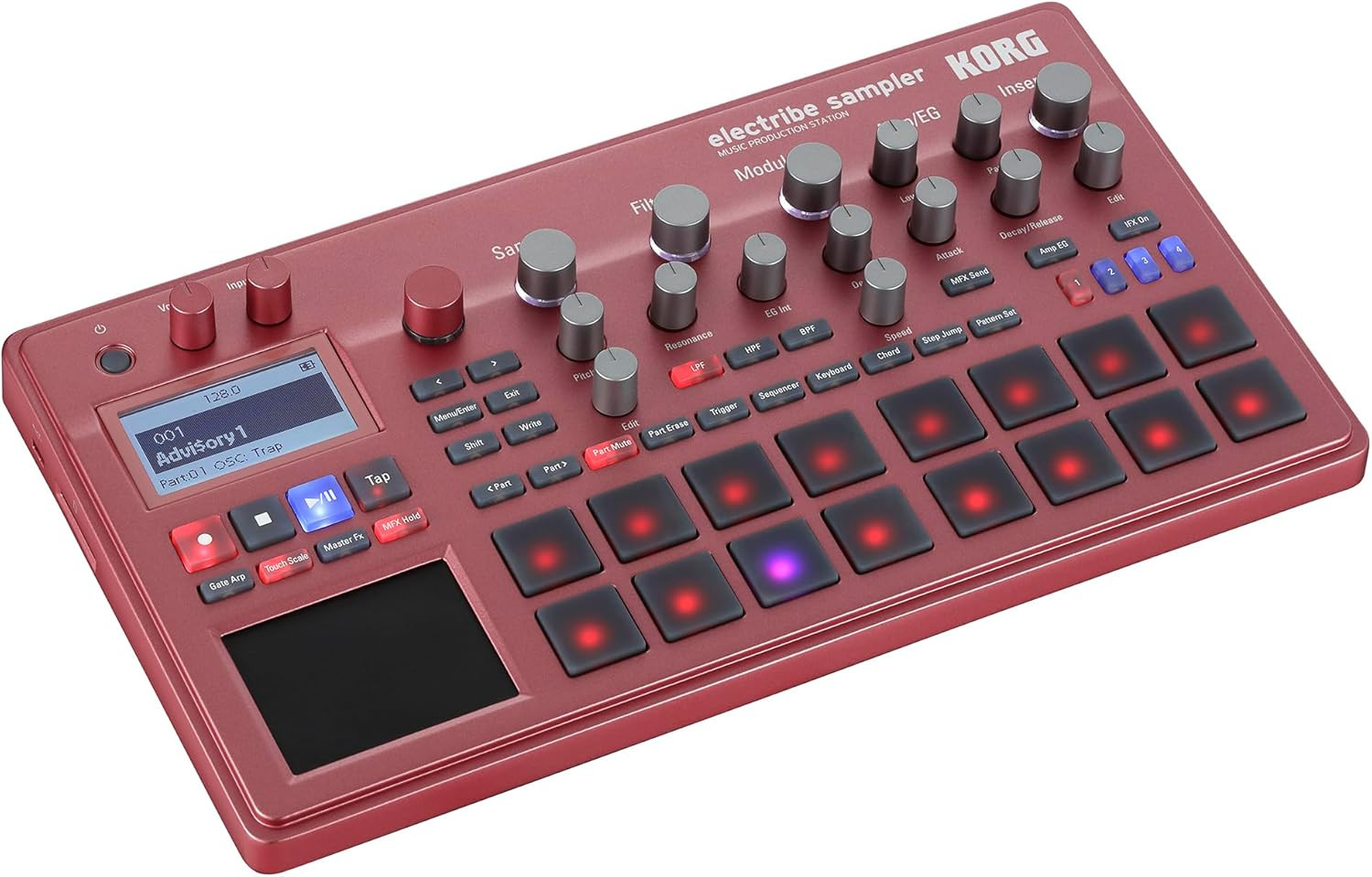 Electribe Sampler in ESX Red with V2.0 Software ELECTRIBE2SRD