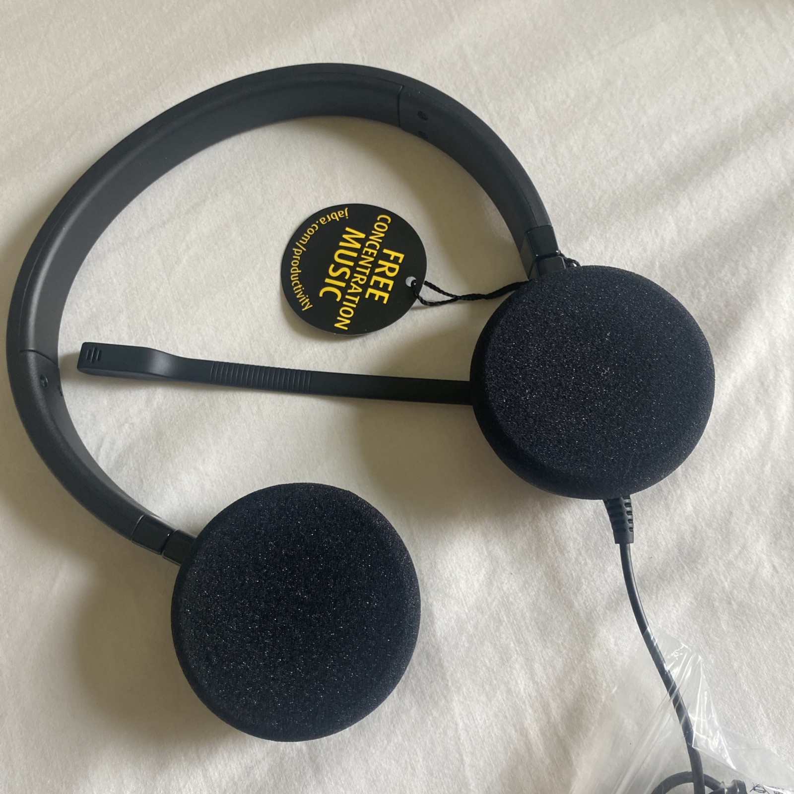 Jabra GN HSC016 USB Headset with Microphone USB Corded Black New Without Box