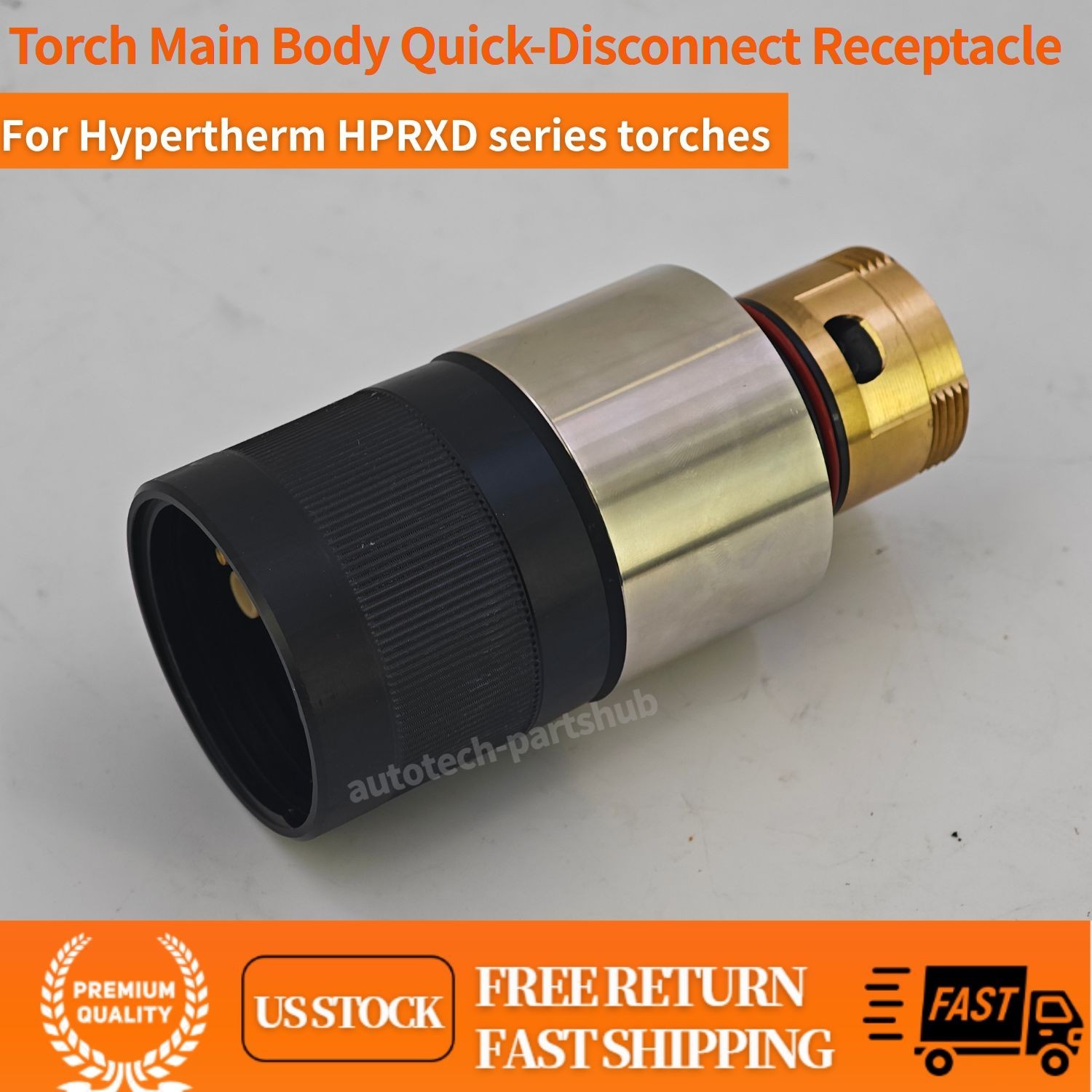 For Hypertherm HPRXD 220706 torch main body Quick-disconnect receptacle 1PCS New