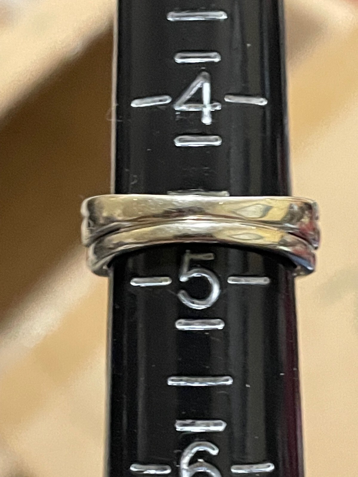 Diamond engagement ring set. white gold size 4.75