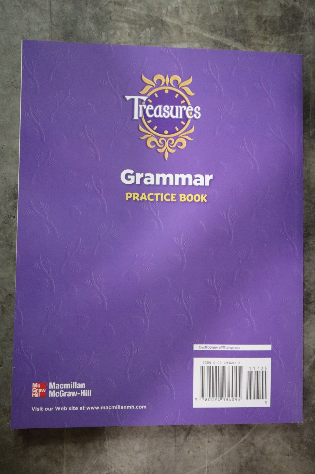 Treasures: Grade 5 Grammar Practice Book by Macmillan McGraw-Hill