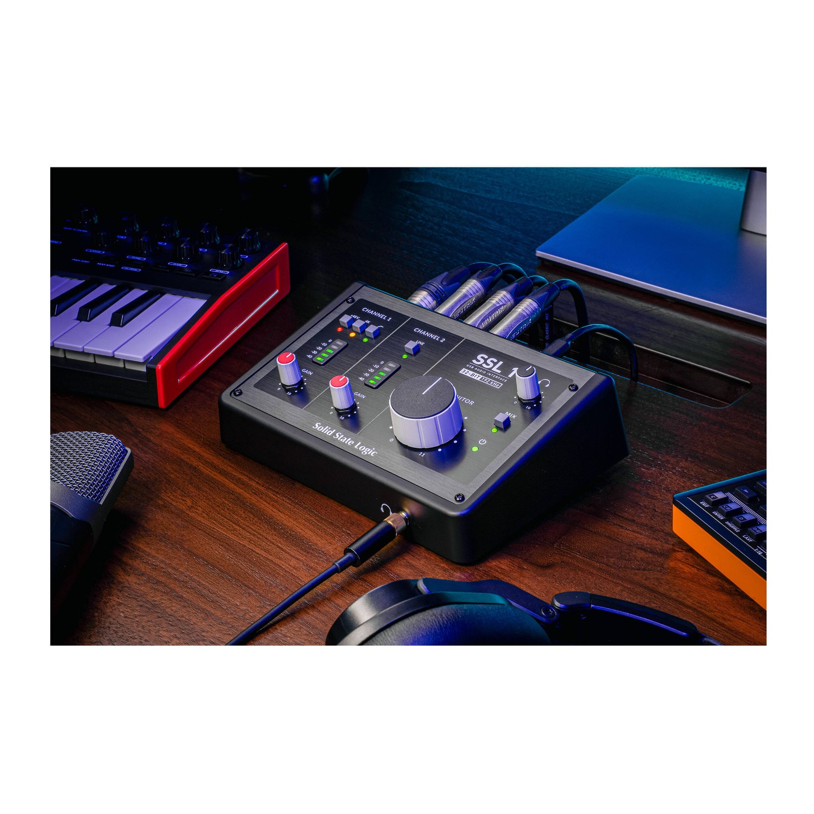 Solid State Logic SSL 1 2x2 32-bit/192 kHz USB-C Audio Interface