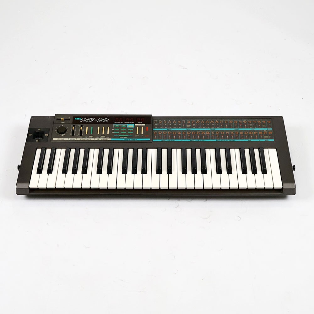 KORG POLY-800 Analog Synthesizer 49 Key Keyboard Vintage Used From Japan