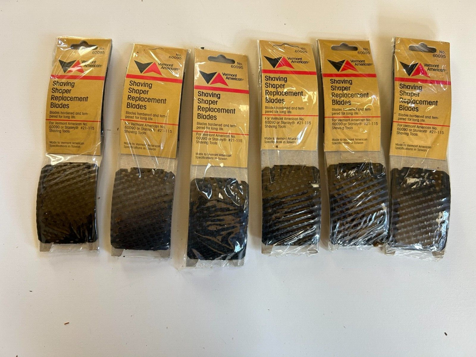 Vermont American 60095 SurForm Shaving Shaper Replacement Blades (12 Blades)