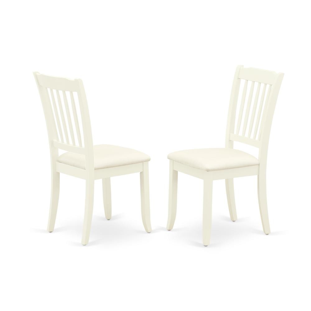 Dining Chair Linen White, DAC-LWH-C