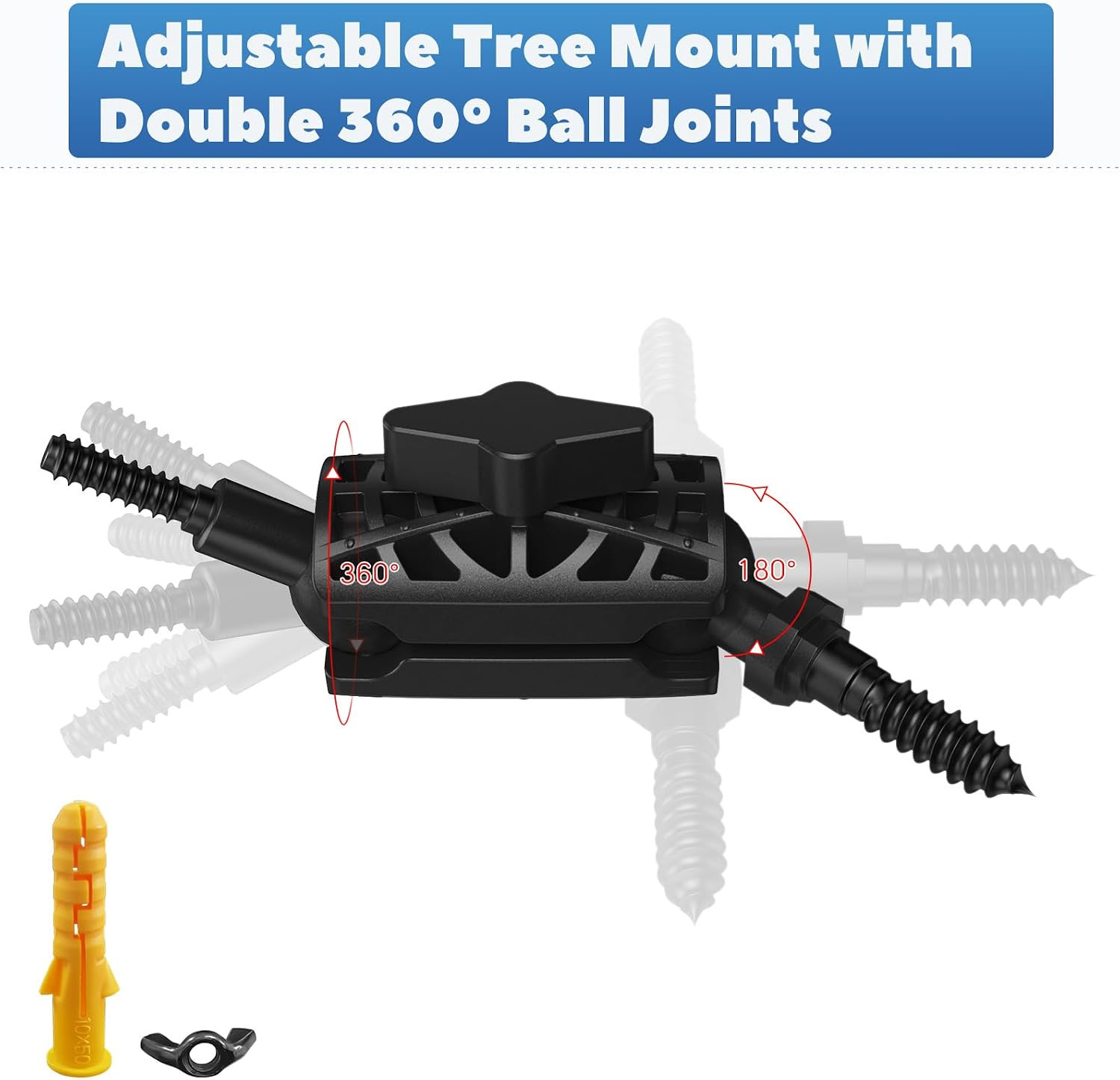 Adjustable Trail Camera Tree Mount: Game Camera Outdoor Mounting Bracket Holder