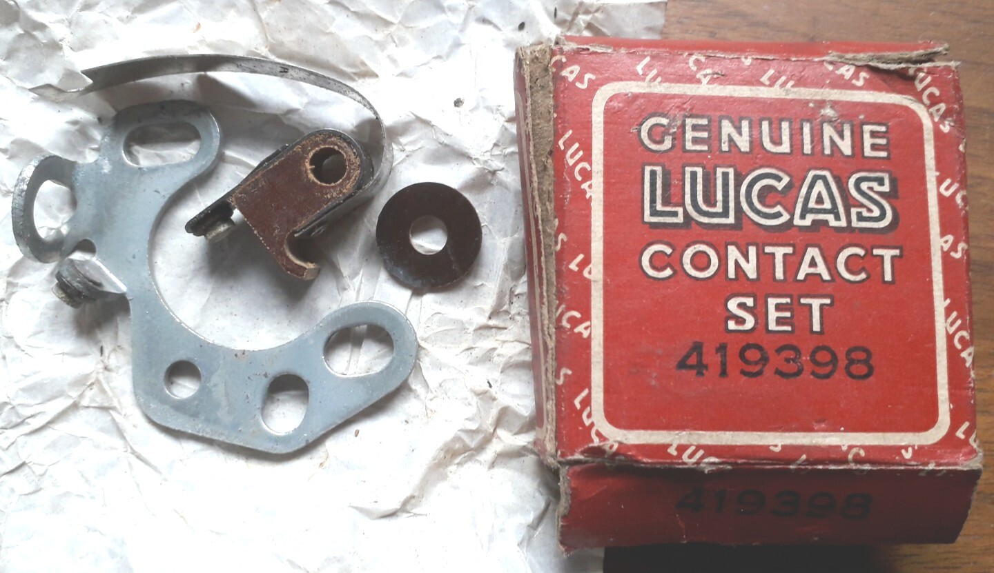 Ford Zephyr 6 Rover 75 Humber Snipe Vauxhall Velox Ignition Points Lucas 419398