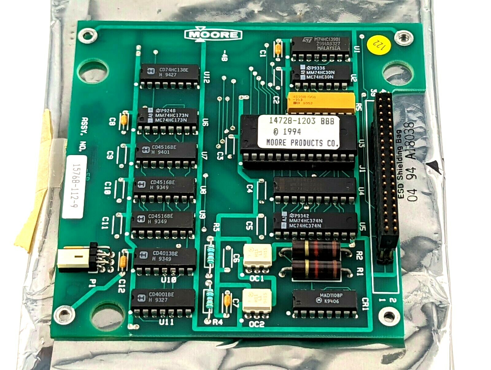 NEW Siemens Moore 15768-112-BBB Computer Pulse Input Controller Card, 15768112
