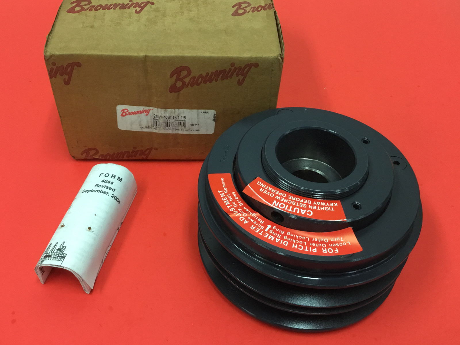 Browning - P/N: 2MVP40B54X - 1-1/8" - Variable Speed Sheaves - NEW
