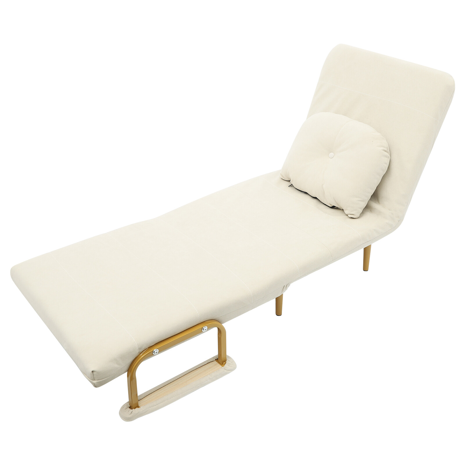 Convertible Sofa Bed Off-white Sofa Chair Bed Floor Standing Folding Sofa Bed