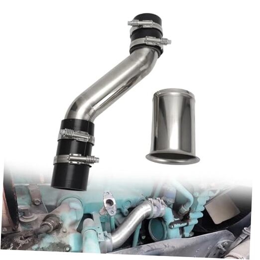 Coolant Pipe and Extension Pipe Kit For Detroit Engine 14L silver extension