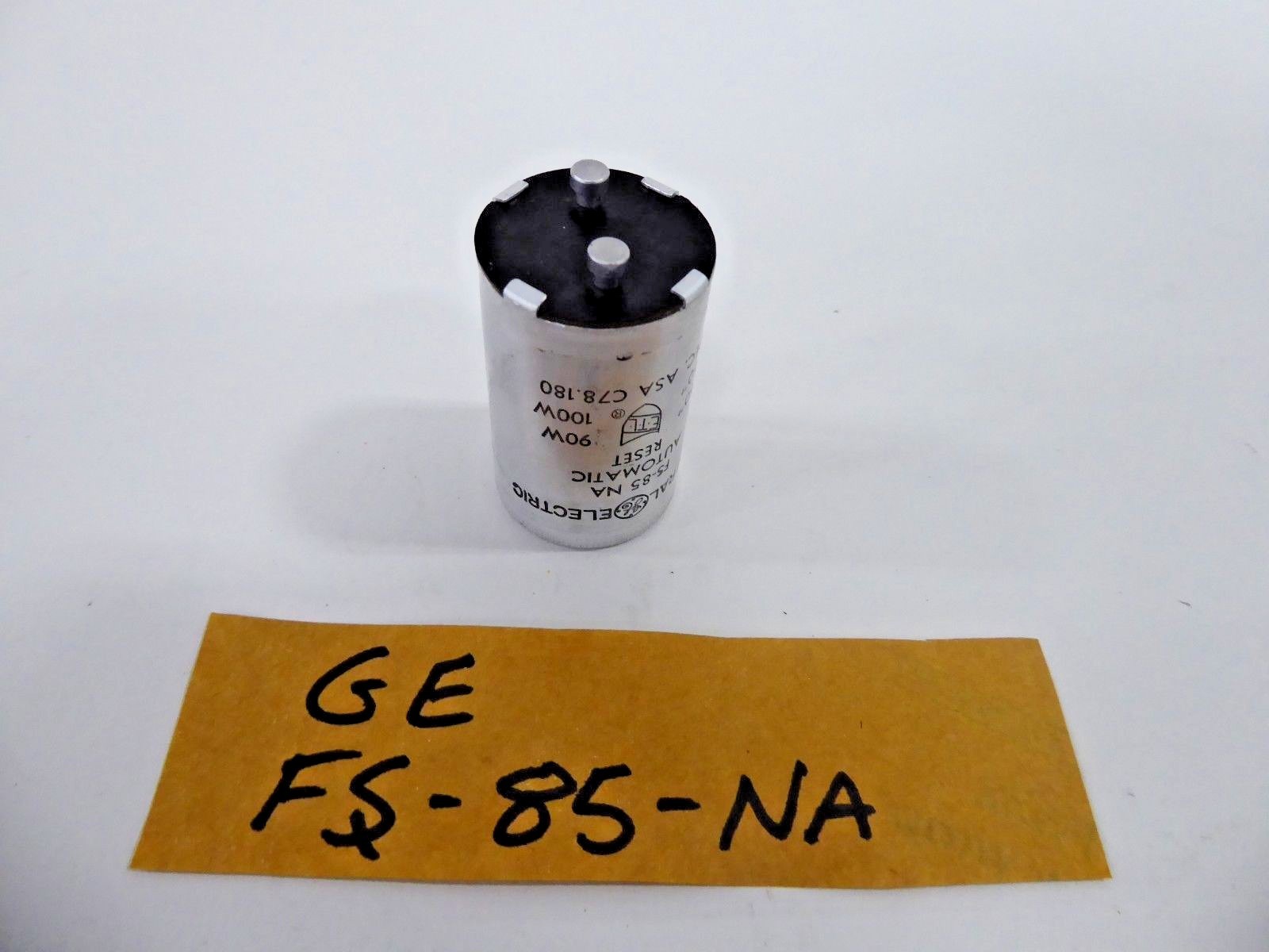 GE FS-85-NA Automatic Reset Switch 2 Post