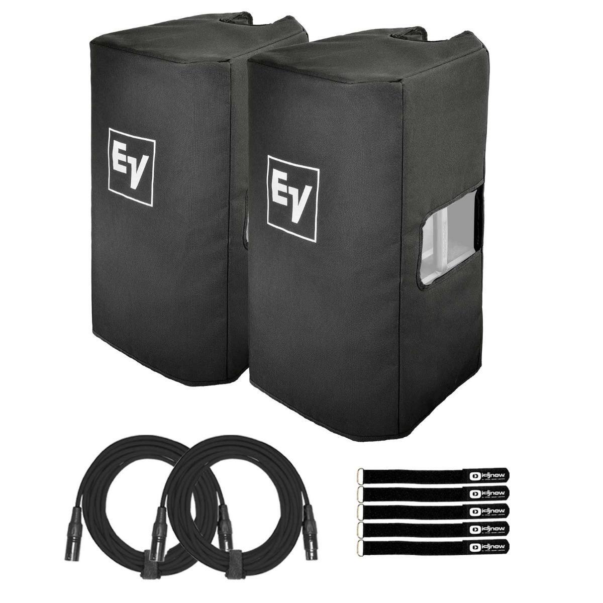 Electro-Voice ZLX-12-G2-CVR Padded Covers 2-Pack with Cables