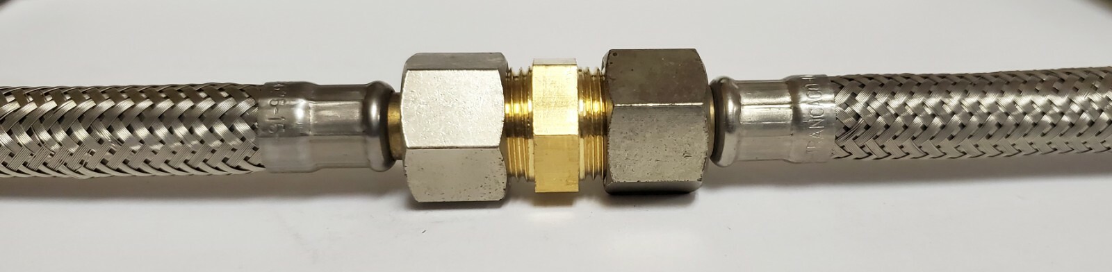 Nipple Fitting M 3/8 th BSP Thread x M 3/8 th BSP Thread Join 2 Hoses Espresso